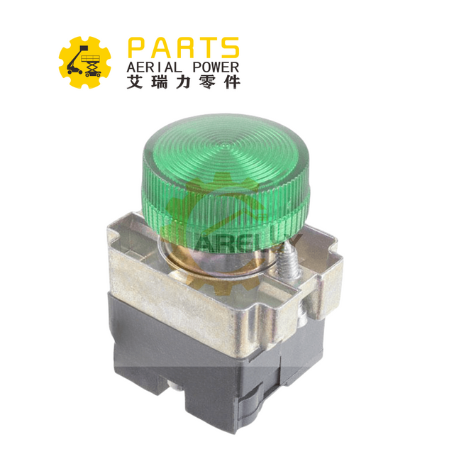 Indicator Light, Green Haulotte 2442202070 Used for Haulotte Lift HA12IP, HA15IP, HA16SPXHA18SPX, HA32PX