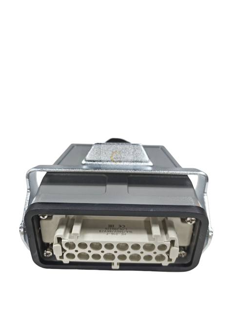 107821 16‑Pin Female Connector Assembly, Replacement Electrical Connector for Skyjack Scissor Lifts