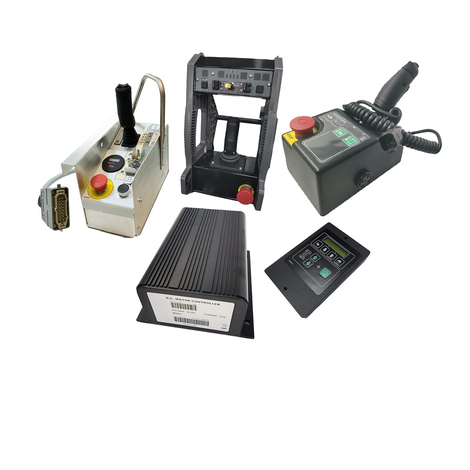 Control System Parts and joystick